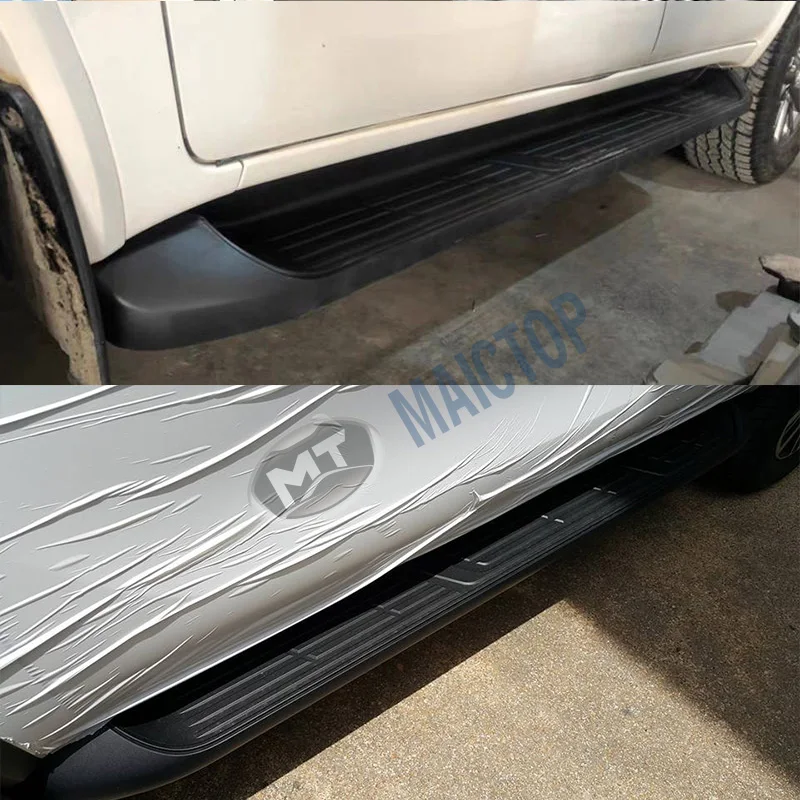 MAICTOP car accessories aluminum running board side step for fortuner 2011-2015 2016-2021 Nerf bar Side pedals