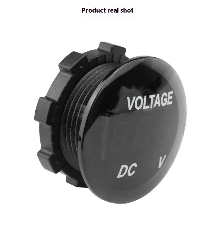 hot sale 12-24V   car battery  Waterproof LED Voltmeter Socket  or Boat Marine Motorcycle UTV Car