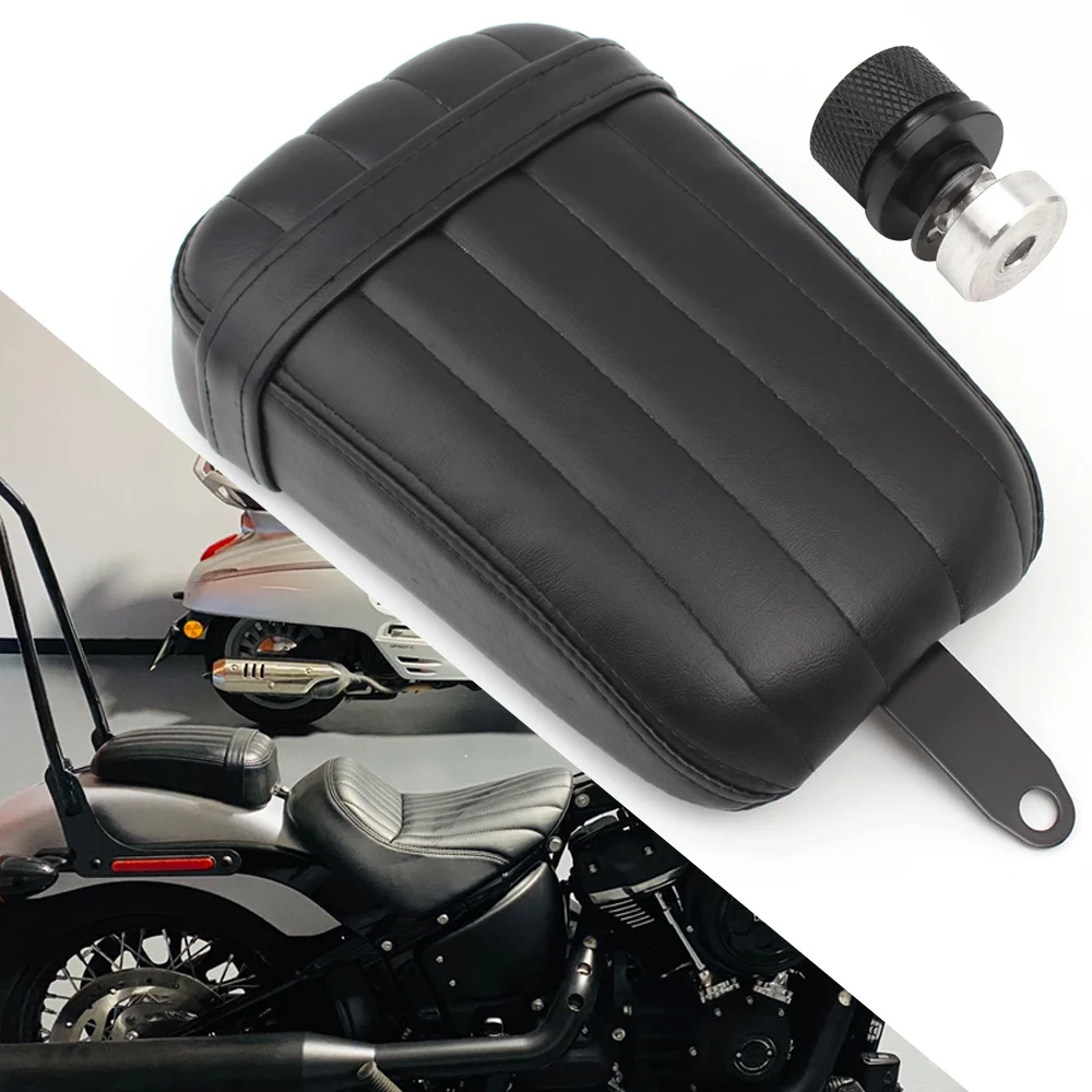 Заднее ПАССАЖИРСКОЕ СИДЕНЬЕ мотоцикла с болтом и винтом для Harley Softail Street Bob 2018 2019 2020 FXBB модель подушки