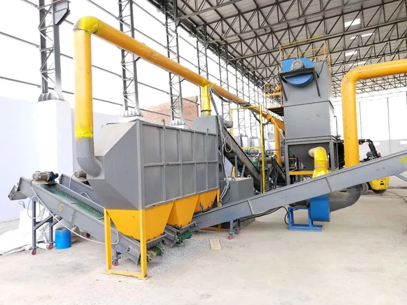 
copper aluminum recycling waste radiator machine machines for manufacturing 
