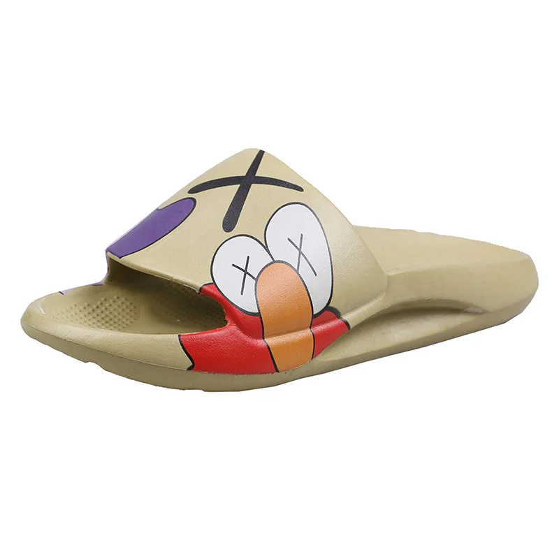 2022 Slide Slippers Anti Slip Quick Drying Open Toe Super Soft Thick Sole Sandals Unisex Home EVA Slippers