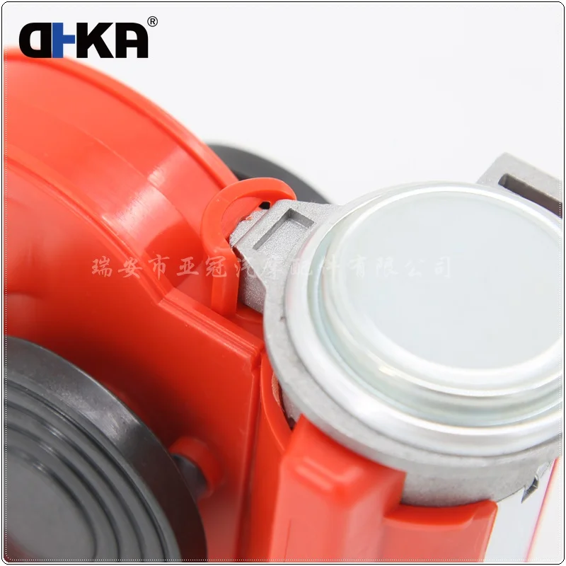 Racing Car Motorcycle Truck 12V/24V Compressor Snail Horn Dual Tone Electric Pump Air Horn AS076