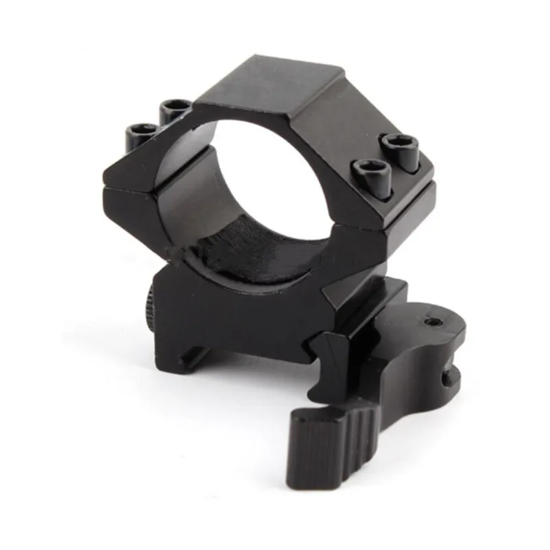UniqueFire KC02 Tactical flashlight 25.4mm Quick Release Adapter 20mm base Scope Mount