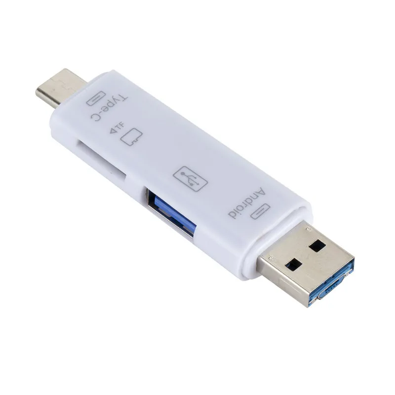 Лидер продаж 2020 Переходник USB 3 1 Type-C «папа»-Micro 0 2 OTG TF SD «мама»