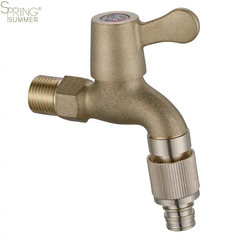 Connecting plastic water pipes Outdoor Anti-theft With Lock Key Water Faucet Lock 2/1 Outdoor Garden Water Tap Lock