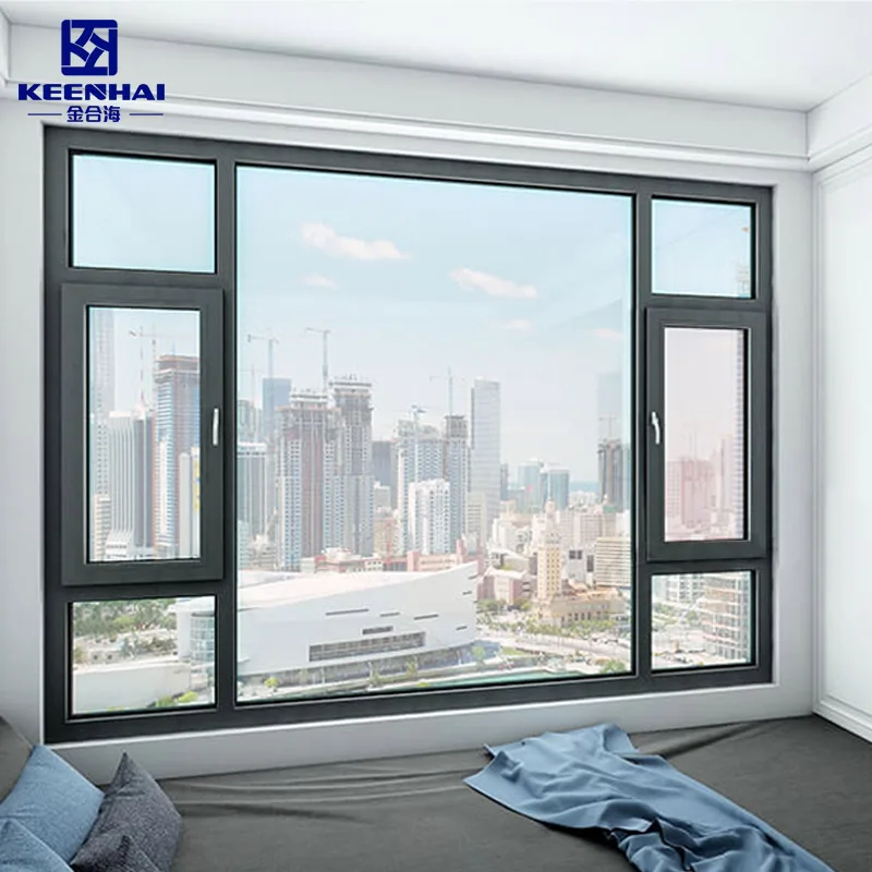 Wholesale Commercial House Large Glass Window Aluminum Windows