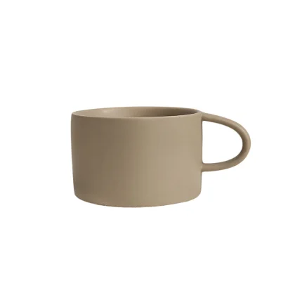 Wholesale 200ml modern style matt solid color ceramic coffee mugs