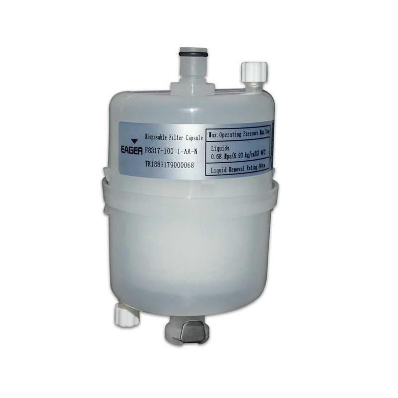 Eager Promotional Top Quality Capsule Ink Filter For Inkjet Printer Parts F8317-100-1-aa-n