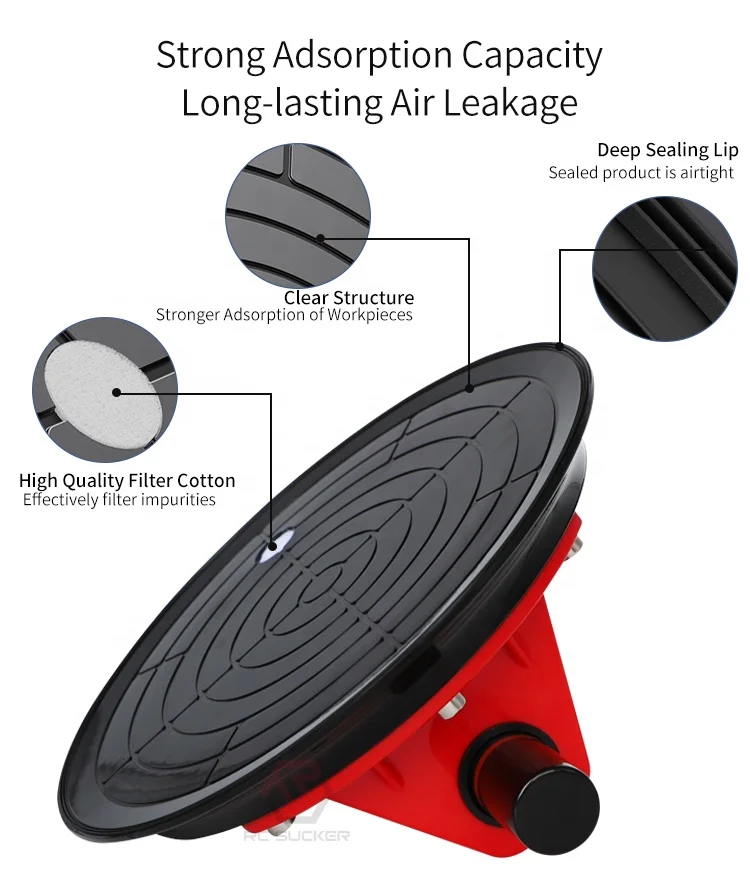 High Quality Powerful Rubber Sucker Vacuum Suction Cup for Industrial Glass Pump