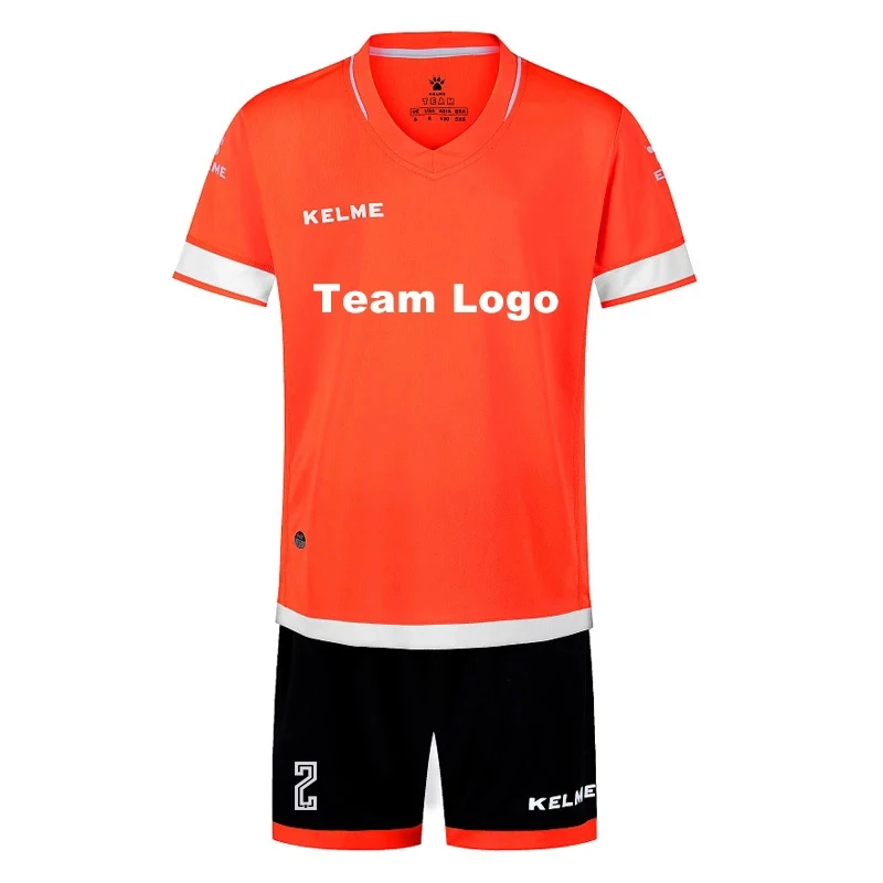 
KELME children tracksuit customized football soccer club jersey uniform sets game kids football team kids childrens tracksuit 