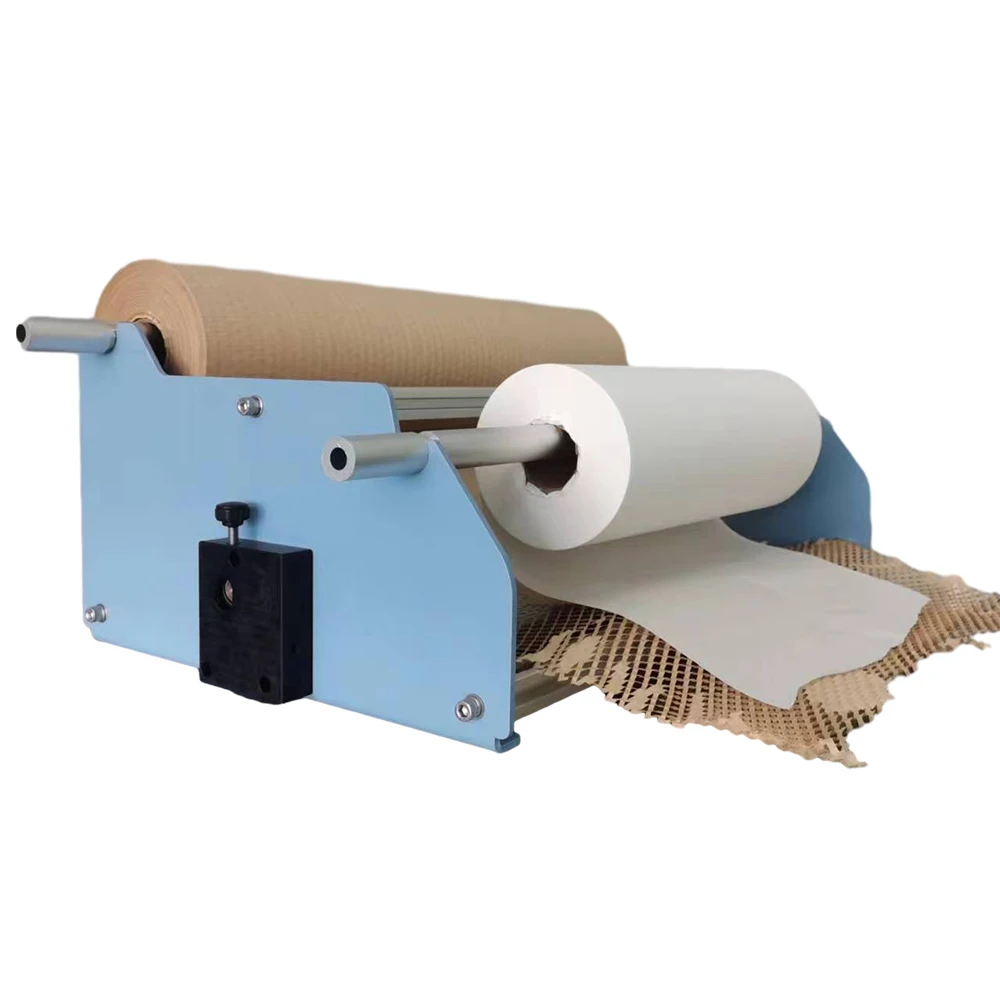 Easy Use Honeycomb Paper Cutting Machine Kraft Paper Dispenser
