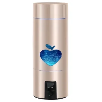 Inki 450ML Portable Rechargeable Rich Hydrogen Water Generator Bottle Pure H2 Alkaline Water Bottle