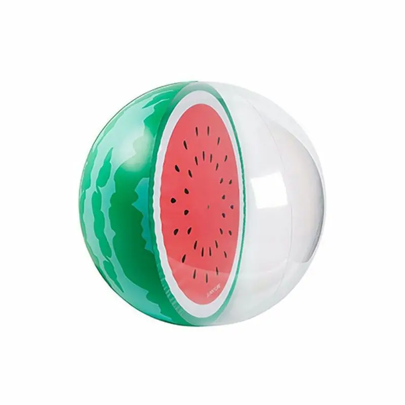 Custom Inflatable Round Watermelon Beach Ball Summer Pool Toys Ball for kids and adults