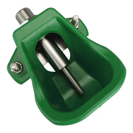 Автоматический пластиковый зеленый из нержавеющей стали поросенок овечьей козы поилка для сосков