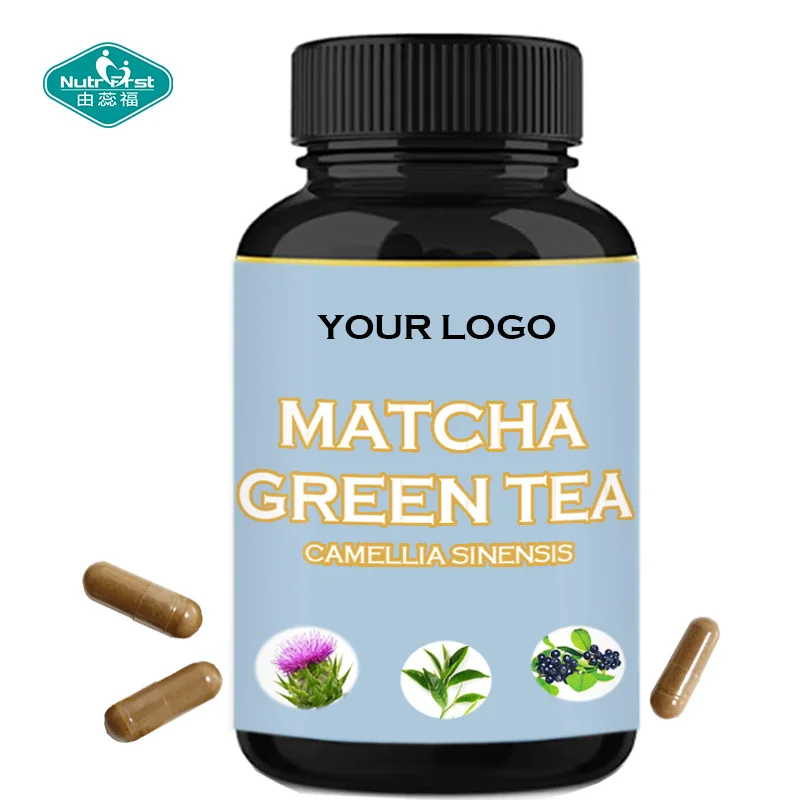 Nutrifirst OEM Private Label Camellia Sinensis Red Yeast Rice Vegan Capsules