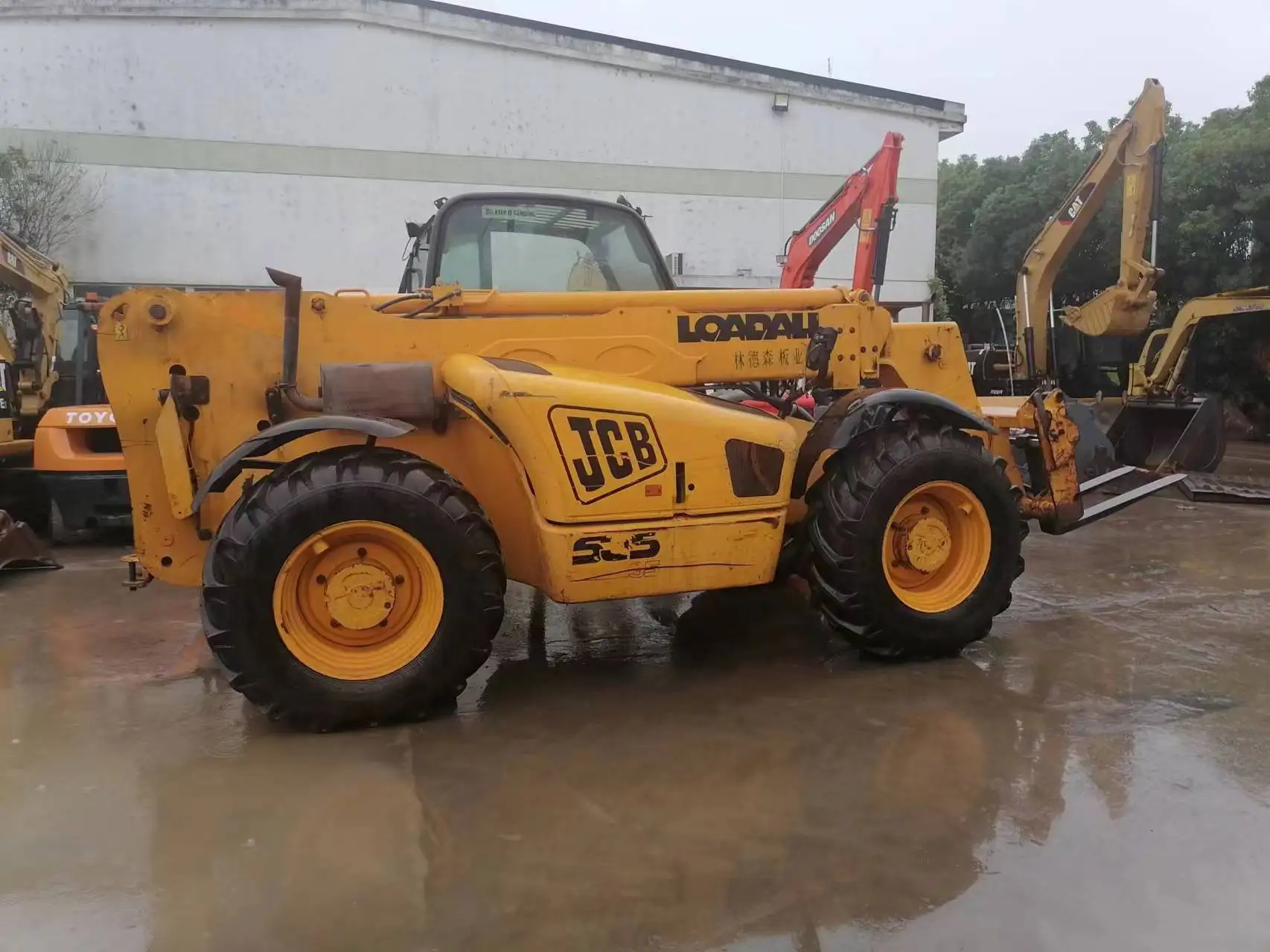Hot Selling Used Forklift Telescopic Handler JCB 535 for sale in Shanghai good quality cheap price Hydraulic Machine Japan Brand