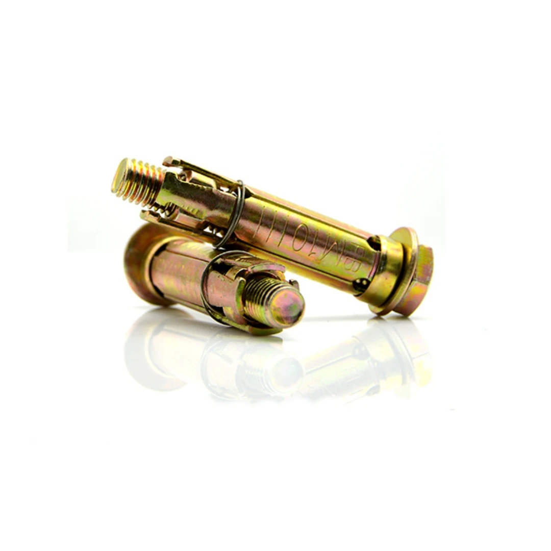 M6 M10 M12 machine carbon steel grade 4.8 8.8 zinc plated galvanized Heavy Duty Shield Anchor fixing rawl bolt for concrete