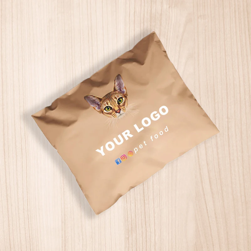 Beige Nude Brown Poly Mailers Mail Bag Custom Logo Shipping Bags For Clothing Boutique