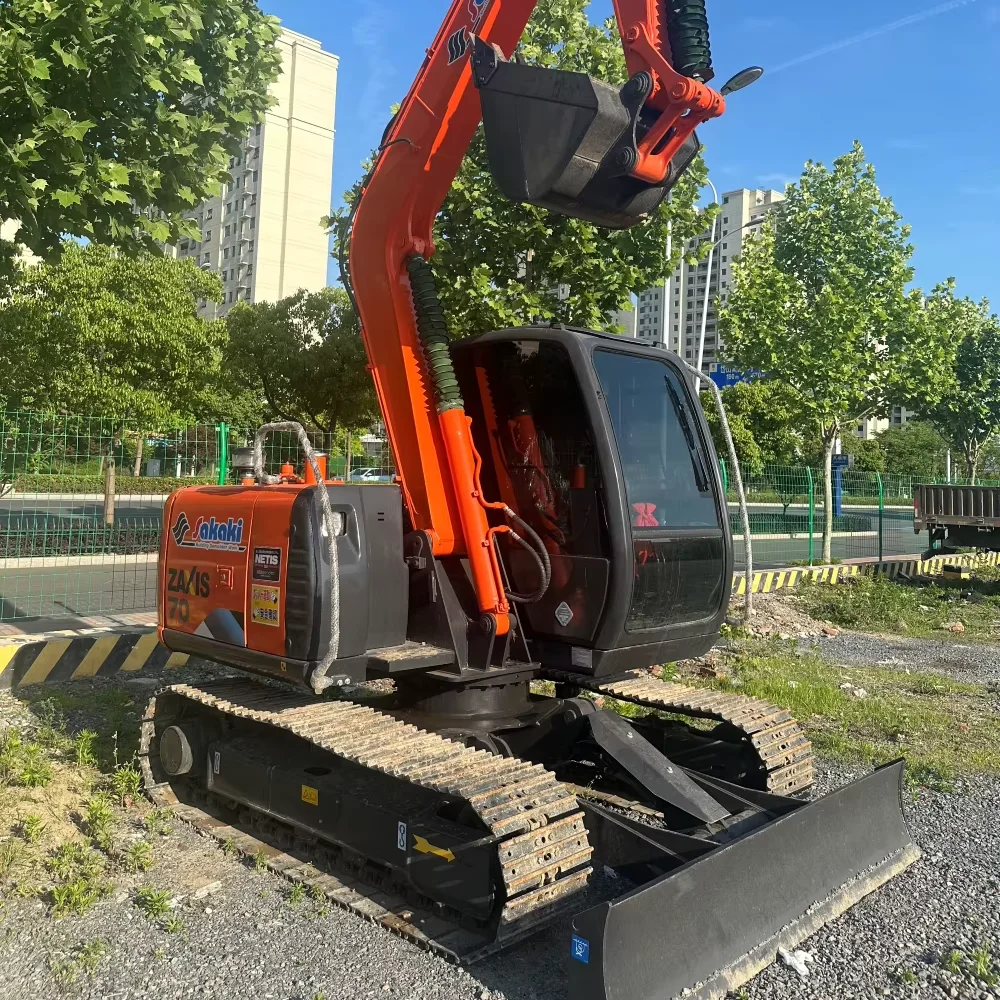 Used Excavator Japan Brand HITACHI ZX70 zaxis 70 zx 7tons 60 6tons Crawler digger for Sale in stock fast shipping
