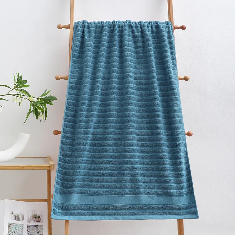 High-End Summer Cotton Bath Towel Quick Drying Absorbent Wrap for the Household for Bath Washcloths