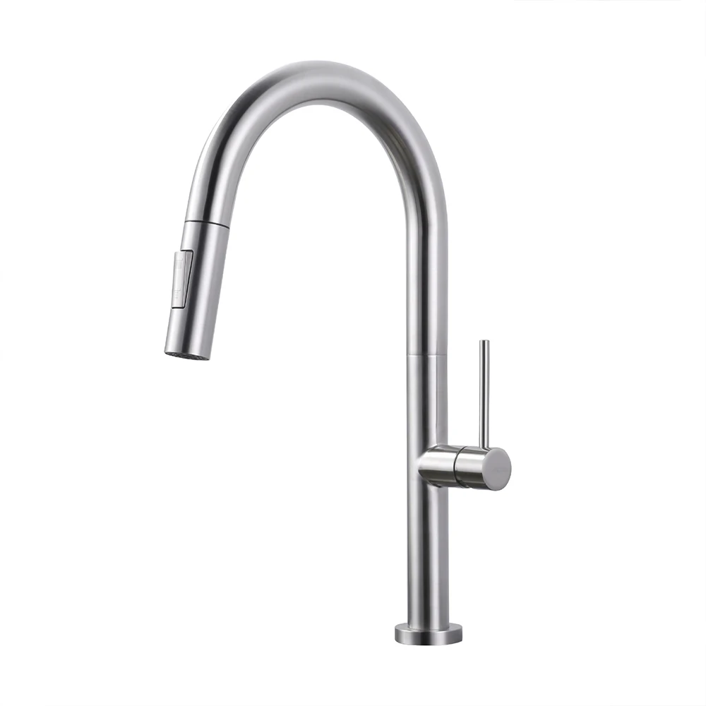 Kitchen Faucet Mixer Tap Pull Down Spray Stainless Steel Kitchen Faucet Kitchen Taps