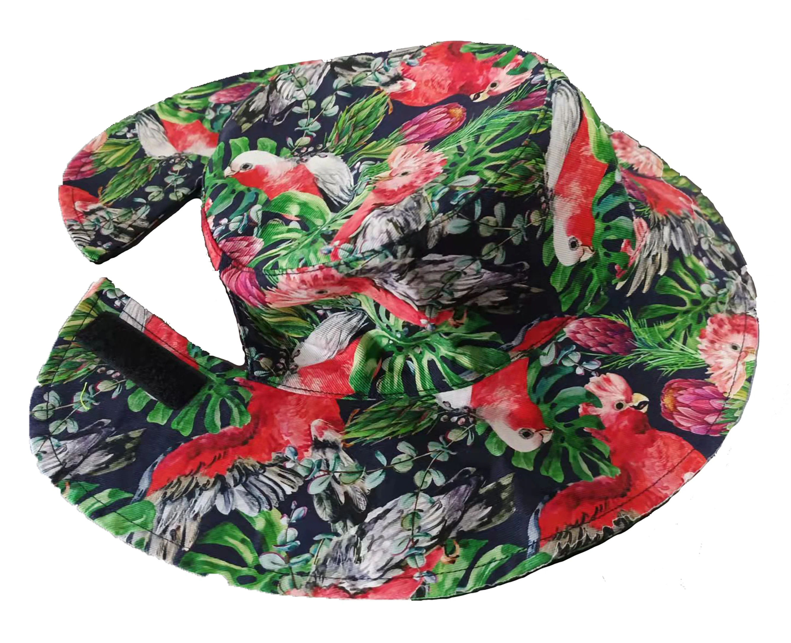 Hot sell custom printed cotton hat  trendy designer girls hats caps