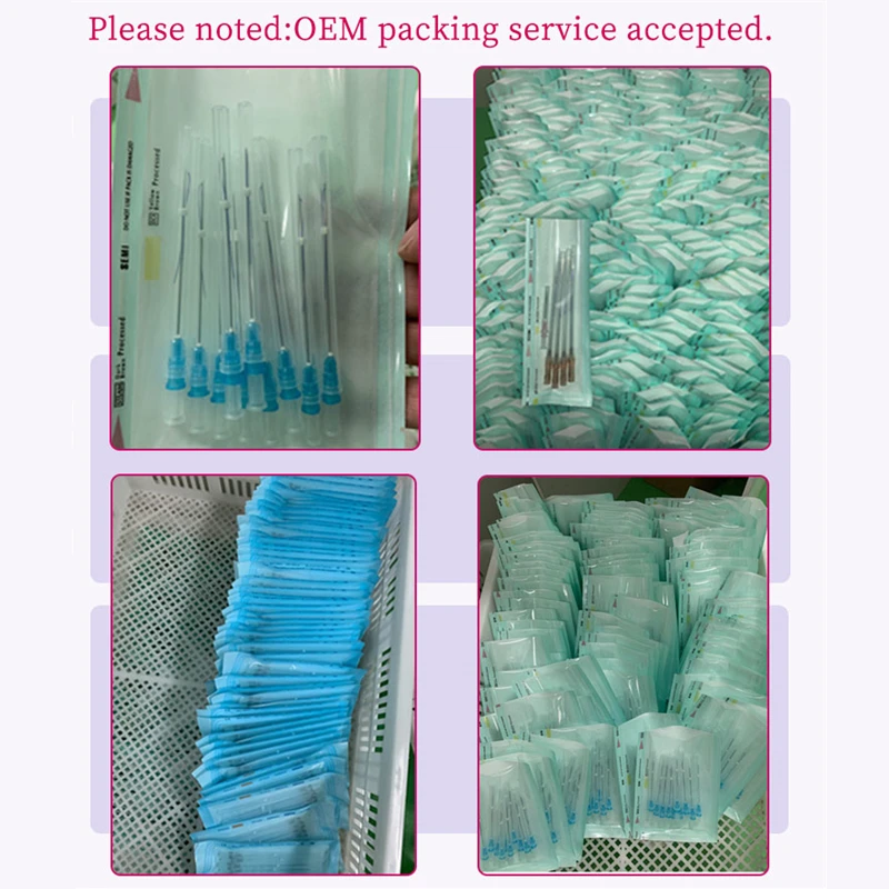 
Hyaluronic acid dermal filler injection micro cannula blunt for sale 