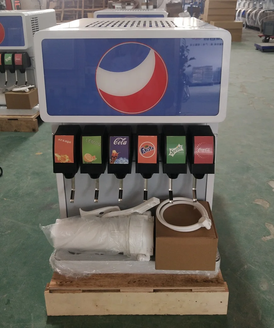 High Quality Soda Beverage Dispenser / Glass Beverage Dispenser / Pepsi Soda Fountain Dispenser Machine For Sale