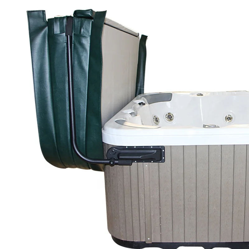 Black Color Spa Cover Lifter Cover Assist II Better Fit In-ground Spa