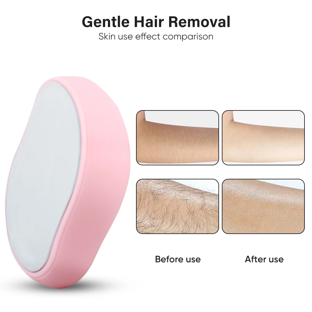 Painless Reusable Body Groomer Hair Remover Fast Easy Skin Exfoliator  Nano Crystal Hair Eraser
