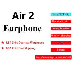 US Warehouse Air Gen 2nd 3rd Generation Pro Anc Airoha 1562a Chip 2 3 Pods TWS ANC Wireless Earbuds