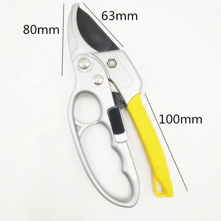 Wholesale labor-saving fruit branch scissors gardening scissors  fruit tree branch pruning scissors Ratchet pruning shears