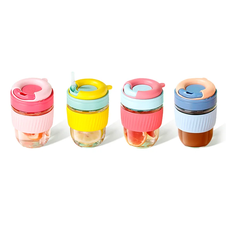 Top selling neoprene coffee with handle	coffee  pink kpop cup sleeve custom