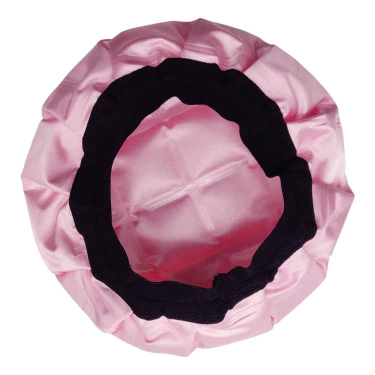 Satin Microwave cordless thermal hat hair SPA deep conditioning gel heated cap