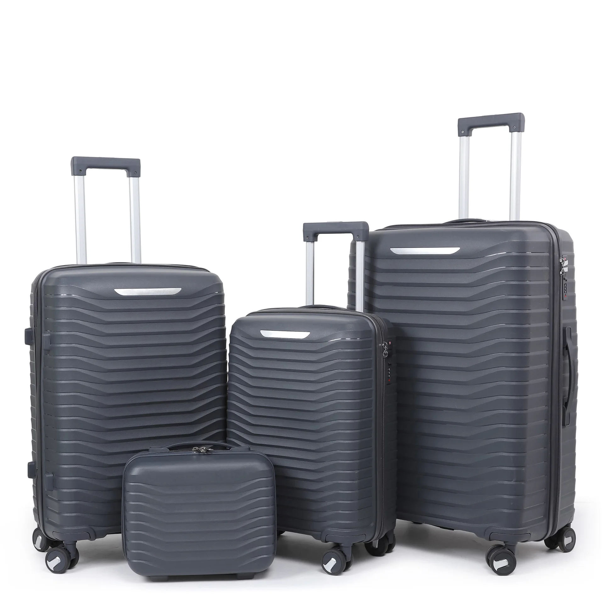 Hot Sale Simple Design Travel Abs Carry-on Trolley Carry-on Suitcases Travelling Bags Luggage Sets