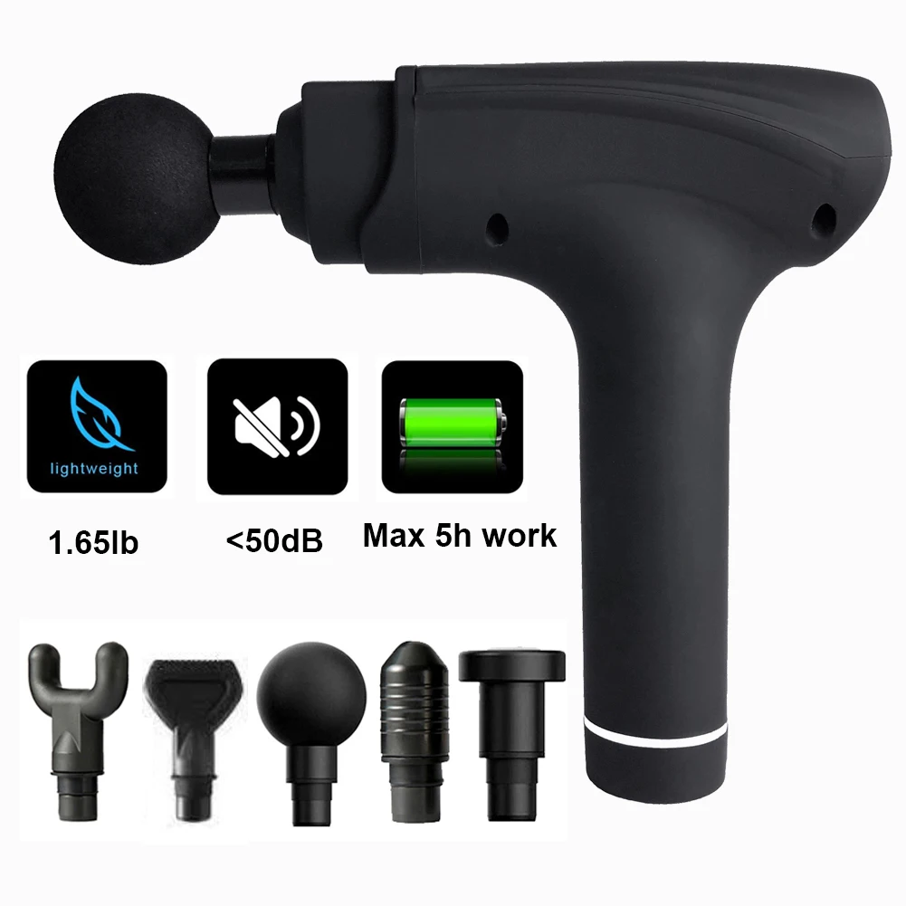 New Portable 20 Levels Deep Muscle Stimulator Deep Tissue Mini Massage Gun