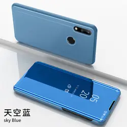 Luxury Smart Mirror PU Leather Flip Mobile Phone Case For Xiaomi Redmi Note 10 4G Note 10S Note 10 Pro Max