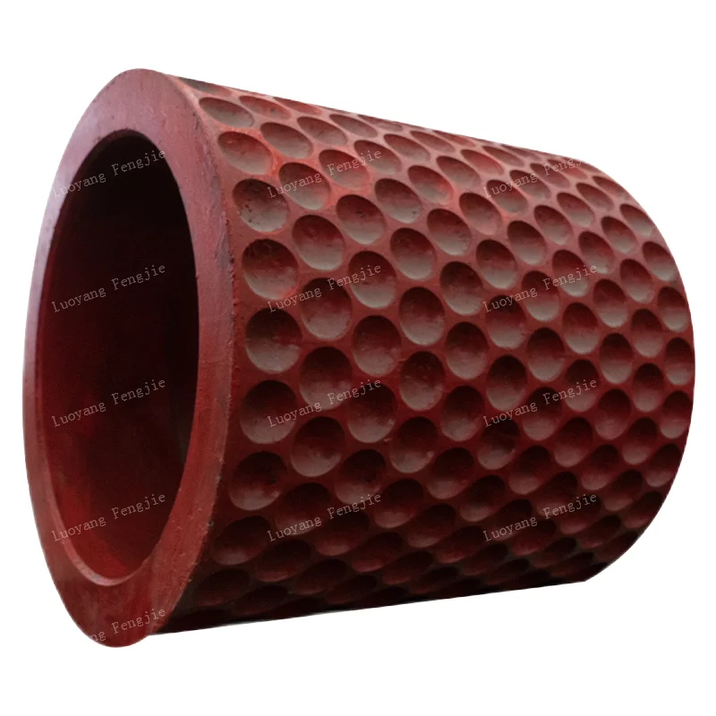 Corrosion-resistant and wear-resistant ball pressing machine roller series spare parts charcoal making machine