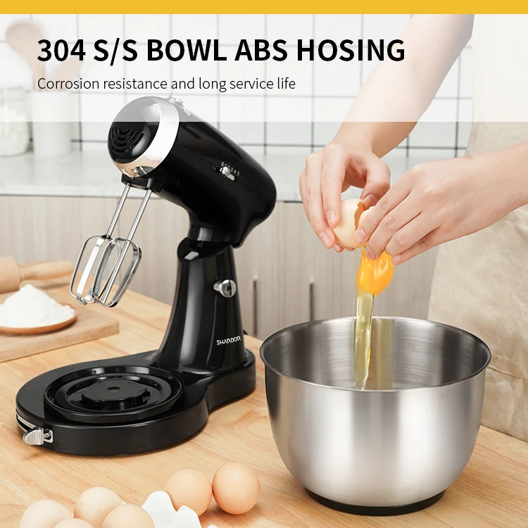 Mixing Beater & Splash Guard for Baking Cake Cookie Tilt-Head Kitchen Stand Mixers Home Baking Electric Stand Mixer