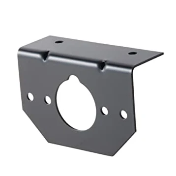 2022 US Type Metal Part Assembly Car Connector Socket Body Mounting Trailer Bracket For Socket