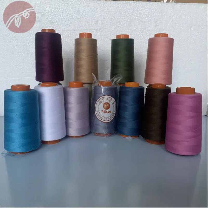 20s/2 40/2 20s/3 Spun Polyester Yarn Thread Wholesale Supplier 100% Polyester industrial Sewing Thread For Sewing wholesale