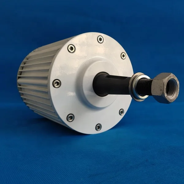 Generator 1KW without base 24V/48V  Single Shaft Permanent Magnet Power Windmills  Low Rpm AC Generator