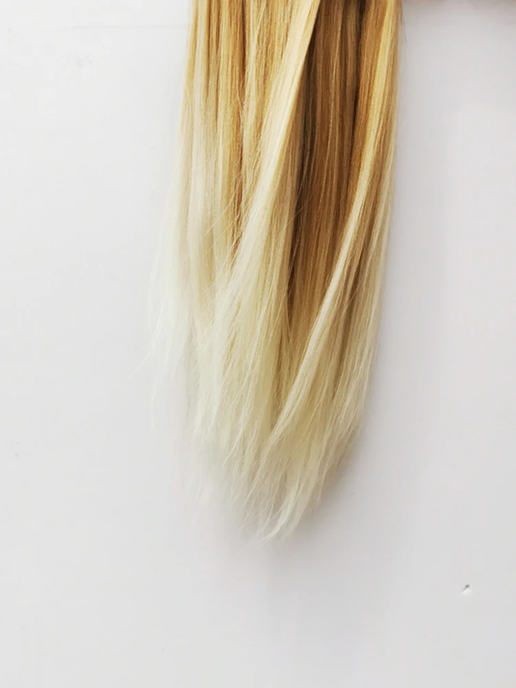 Заводская распродажа, Парикмахерская голова, светлый манекен с длинными волосами, манекен с синтетическими волосами, тренировочная голова