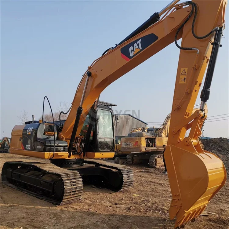 Second Hand Excavators Earth Moving Construction Machinery Digger 20 Ton Cat 320d Excavadora Caterpillar Crawler Excavator 320d