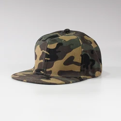 Wholesale High Quality Sutdoor Sunshade Camouflage Sports Hats Adjustable 6-Panel Tactical Camo Trucker Hat Baseball Caps