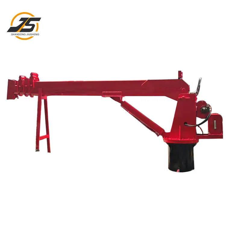 Fully hydraulic oil electric dual-purpose crane, ship specific crane