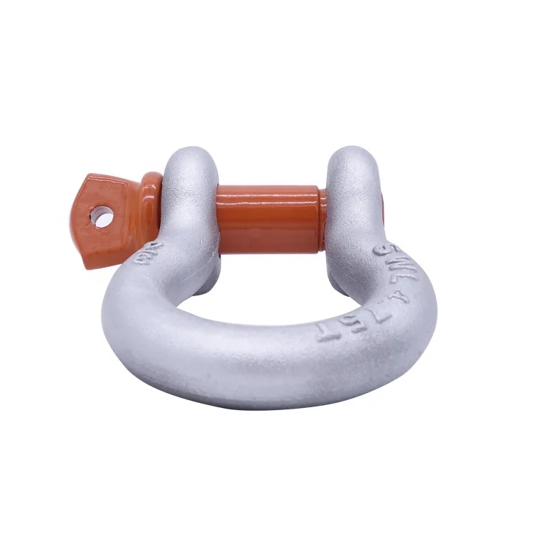 100Ton Shackle Price Aluminium Bow 3/4 Screw Pin Recovery Shackle Clevis