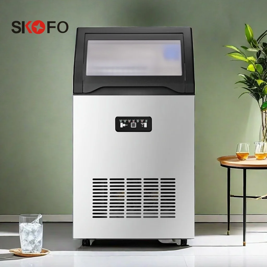 High Quality 350w automatic automatic affordable commercial ice making machine