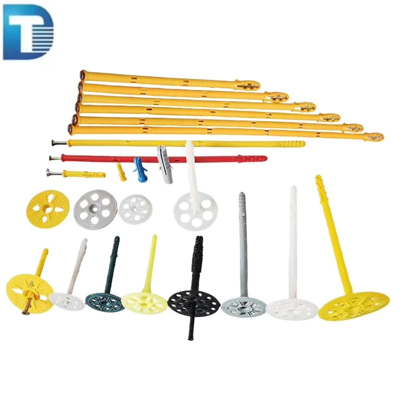 China high quality PP, PE Plastic Insulation anchor nylon wall plug anchor and Insulation Fastener