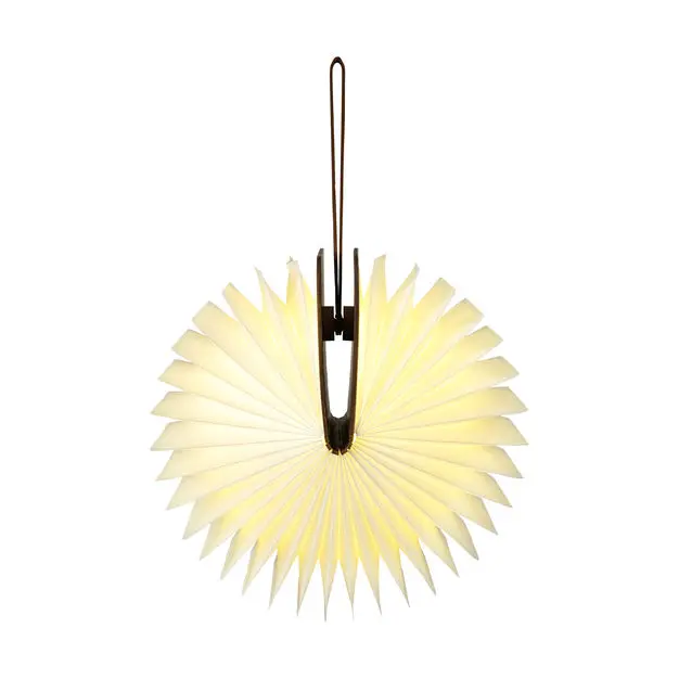 fashionable light Dupont Tyvek Paper Reading Book Lamp Lithium Battery Night Light